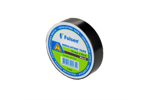 15591119 Изоляционная лента 19мм x 33м черная 013504 Folsen