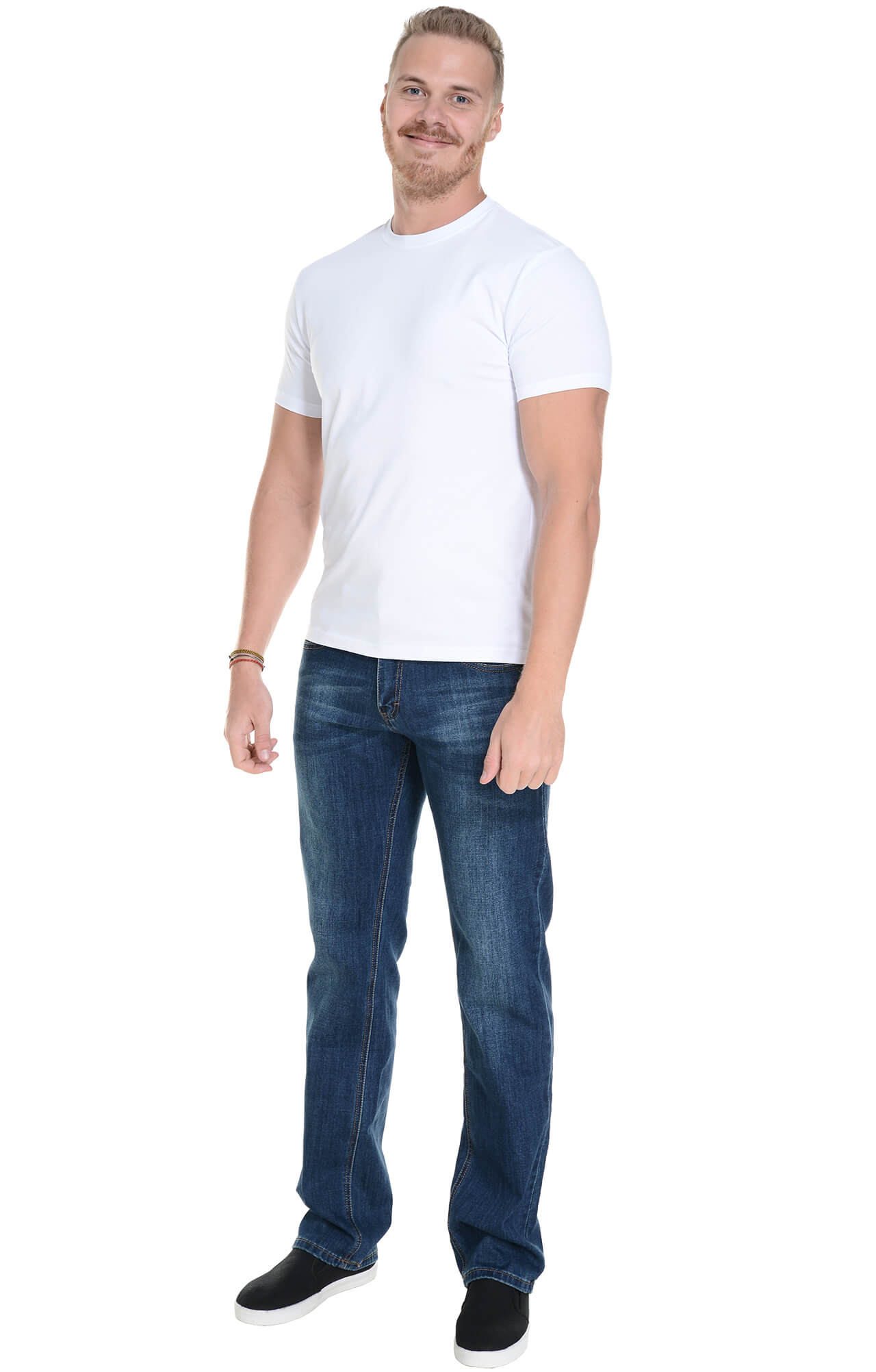 62091 Футболка мужская белая LUXE  Одежда для официантов  размер M  - Вид №6