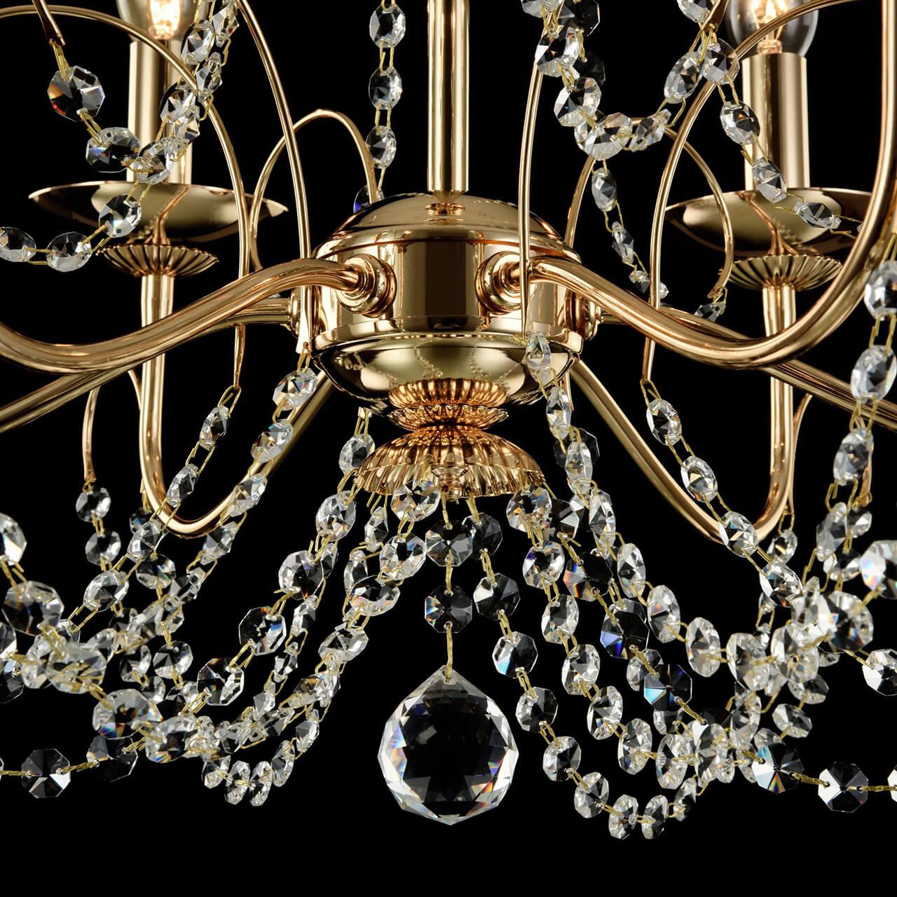 Подвесная люстра Freya Gracia FR1312-PL-06-G FREYA GRACIA 187168 Золотой  - Вид №2