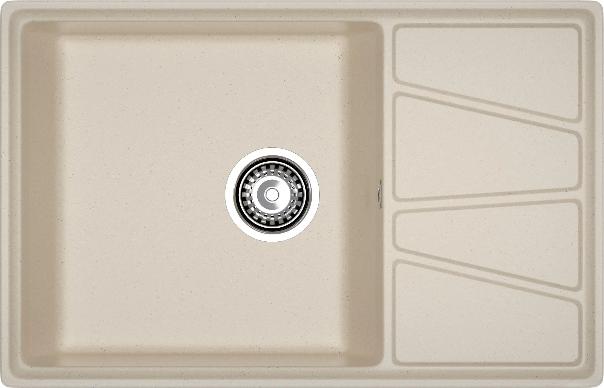 Кухонная мойка Искусственный камень VERTEX S151 GranFest V-780L-S151