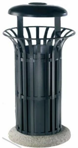 Lazzari Урна стальная с пепельницей