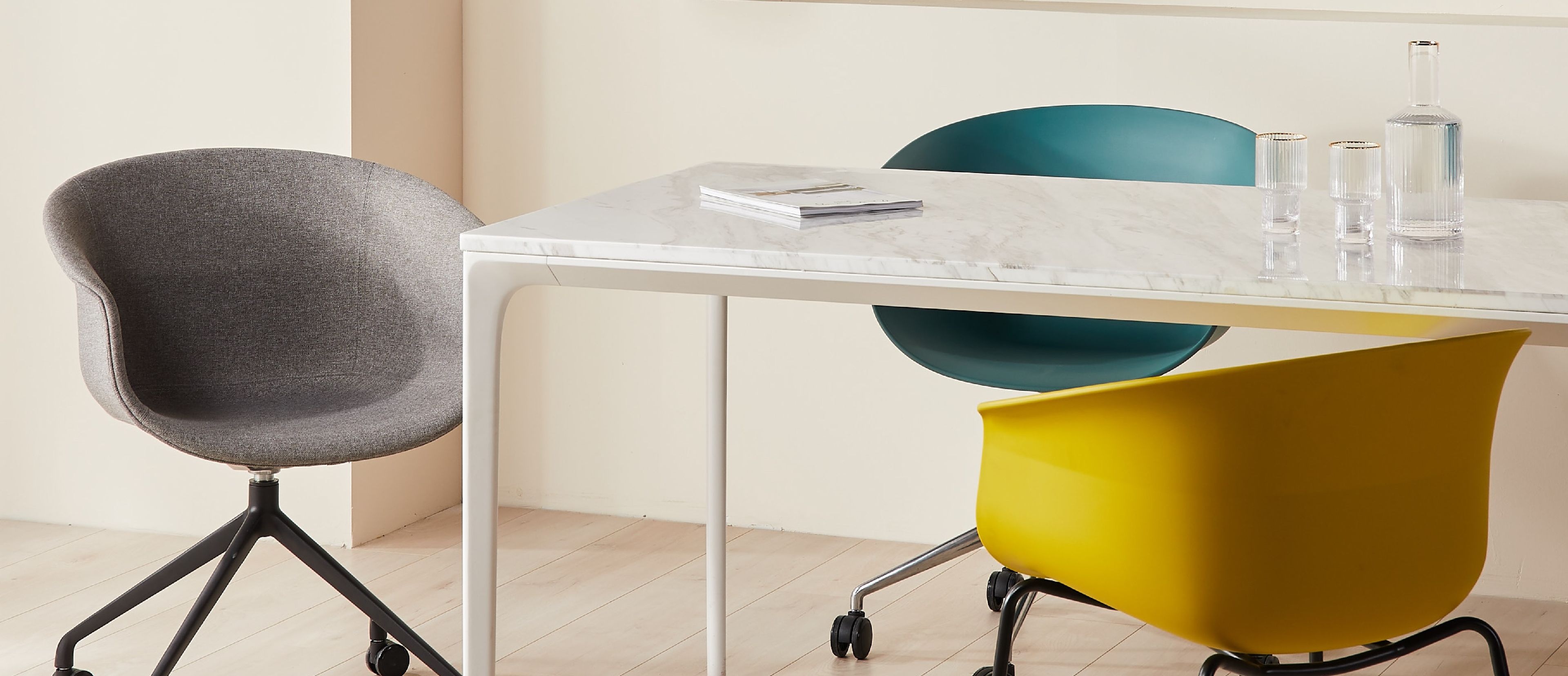 Офисное кресло из полипропилена с 4 спицами на насесте Grado Design ARCH-00033223 - Вид №1