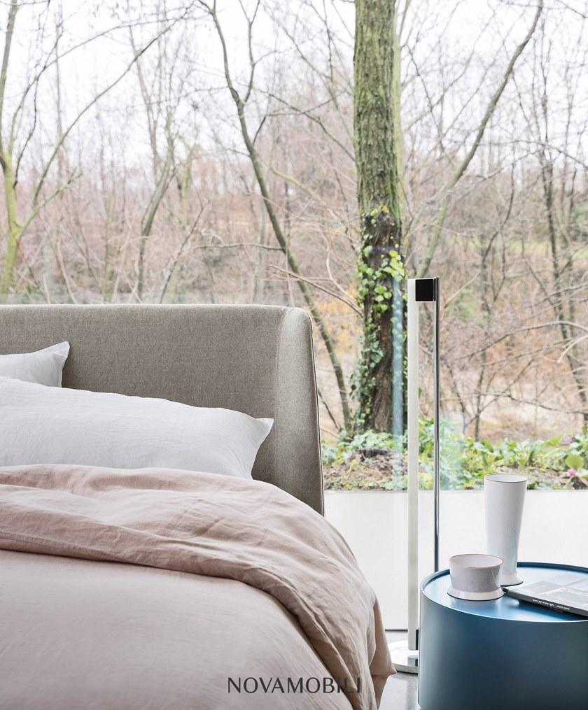 Novamobili Кровать двуспальная с обивкой Velvet sun-id-1441854 - Вид №6