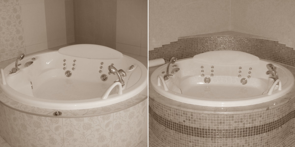 Ванна встроенная с гидромассажем "TOP" Gemini 9F43-056 Jacuzzi 9F43056 - Вид №3