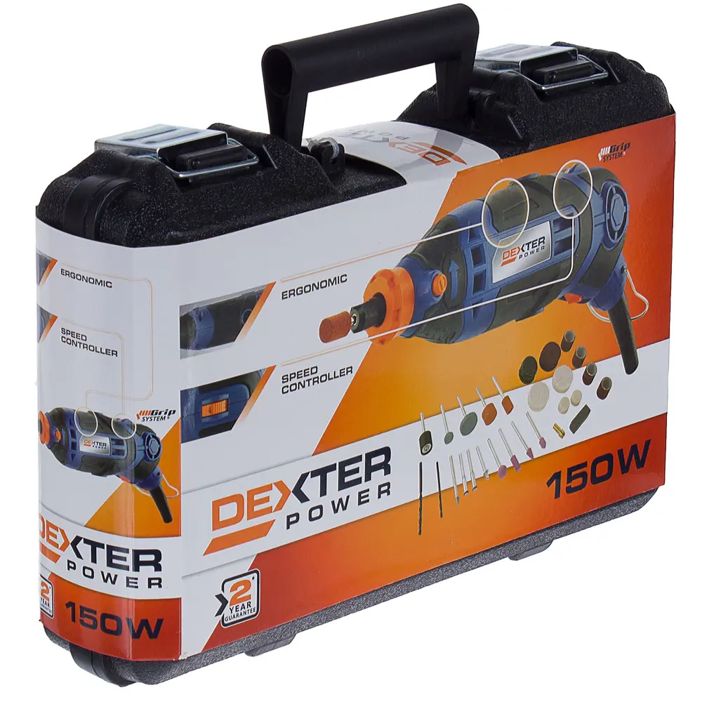 Гравер Dexter Power, набор насадок 61 шт STLM-2086786 - Вид №3