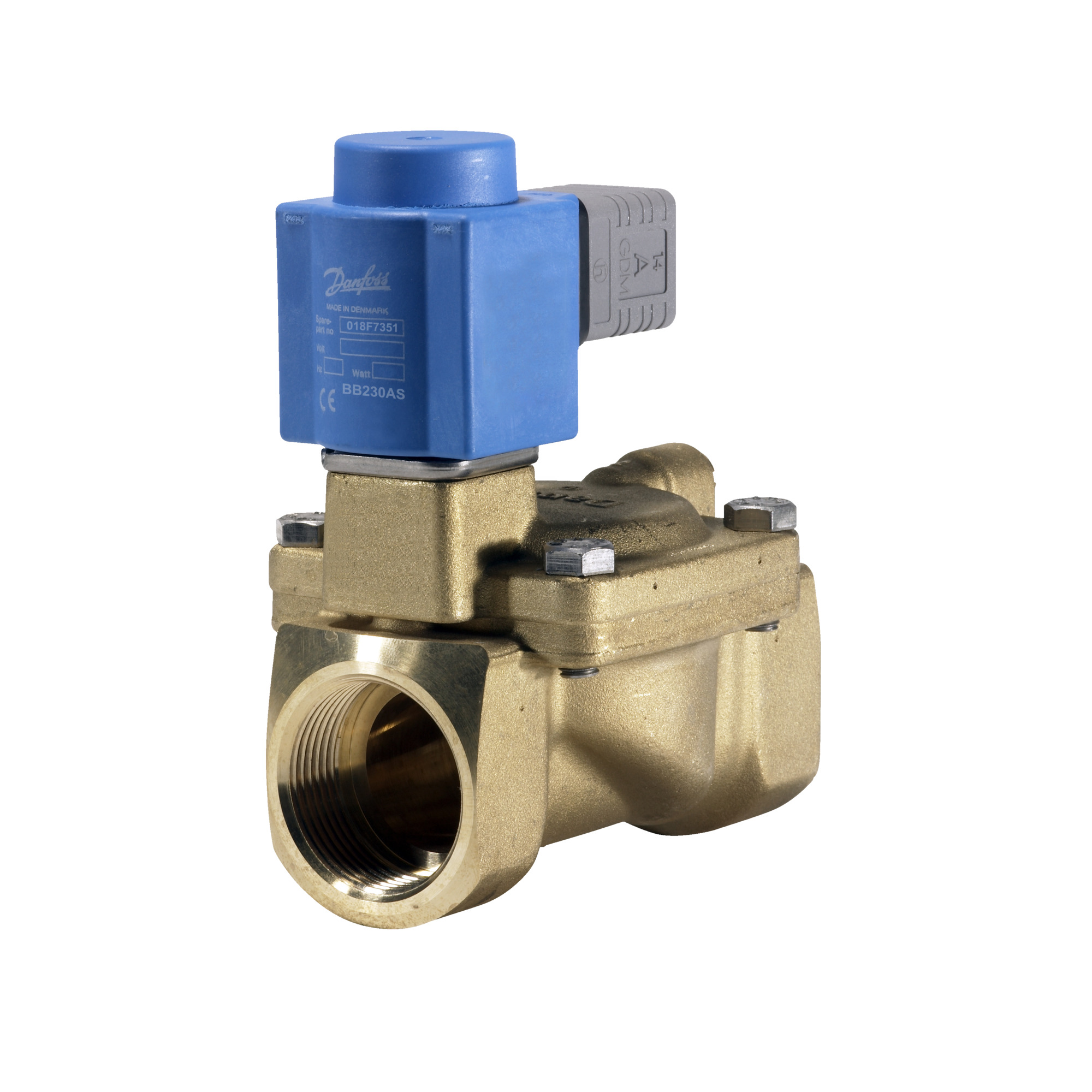 Danfoss EV220B — двухходовые электромагнитные клапаны для общей промышленности Клапан электромагнитный EV220B 032U1251  - Вид №42
