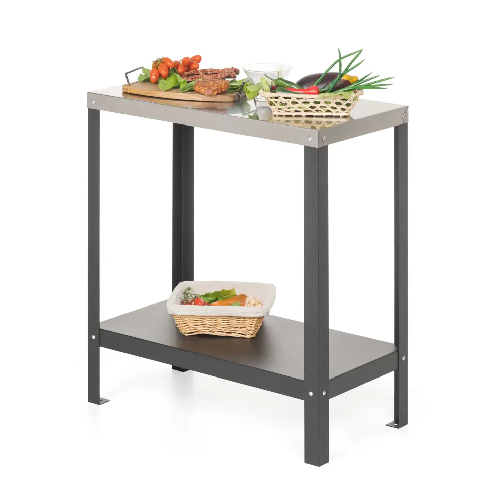 Стол Gratar Primavera SP70 нержавеющая сталь 36x70x77.7 см STLM-2104839 - Вид №2