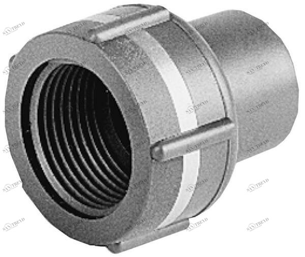 SANIT 841785210120323 Переход гнездо ниппель, ABS с коническим BSP женщина 