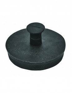 005100 005 00  Только черная пробка для раковины, Д. 35/38 мм, резина Valentin Чернить