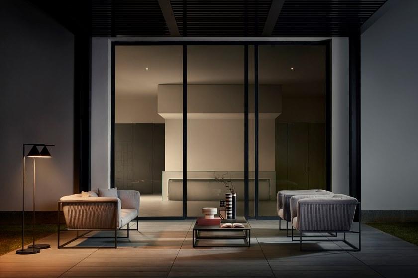 MDF Italia Садовое кресло из ткани с подлокотниками Arpa sun-id-1346890 - Вид №6