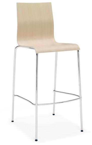 Casala Барный стул из бука с подставкой для ног Noa barstool 764/02-03 - Вид №1