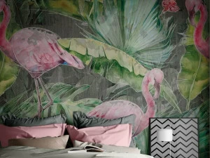 Tecnografica Обои с цифровой печатью и цветочными мотивами I decorativi