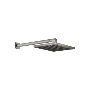 Тропический душ с настенным креплением FlowReduce 300 x 240 мм - Темный хром