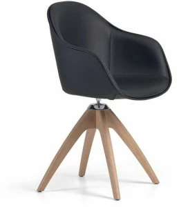 Alias Кожаное кресло с подлокотниками New lady 07f