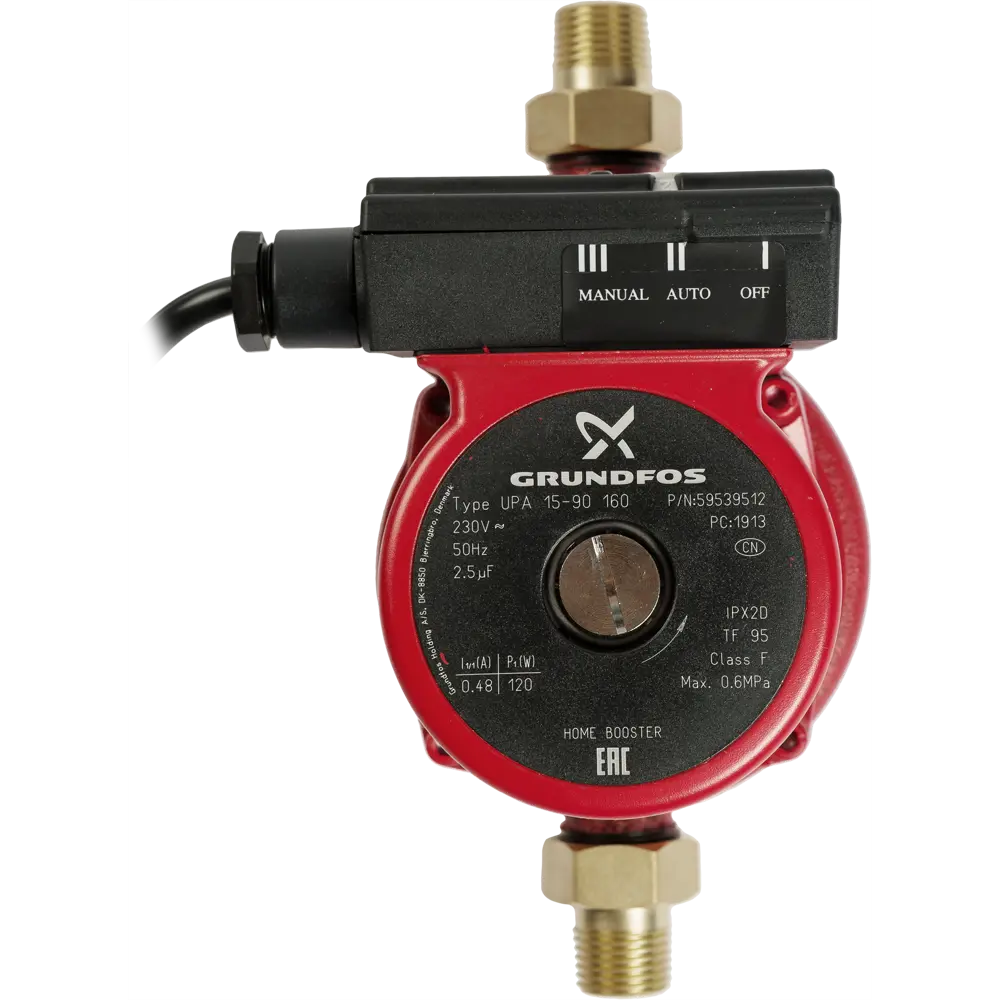 Циркуляционный насос Grundfos UPA 15/9 160 мм без гаек STLM-2190045