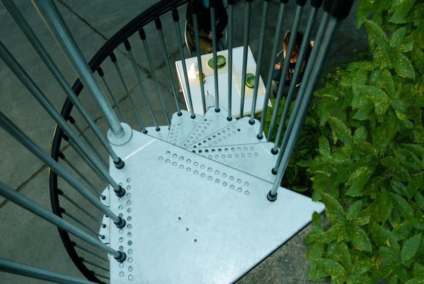 Fontanot Винтовая лестница из стали для улицы Klio sun-id-1377276 - Вид №5