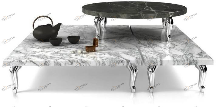 moooi Низкий стол из натурального камня Bassotti sun-id-1422590