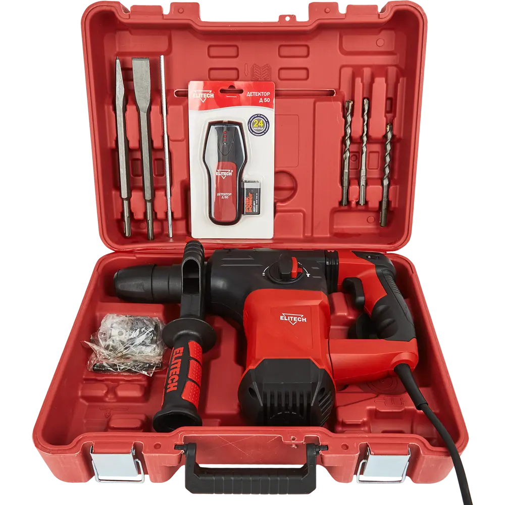 Перфоратор сетевой SDS-plus Elitech П1132ЭМ, 1100 Вт, 4.8 Дж STLM-2205690 - Вид №5