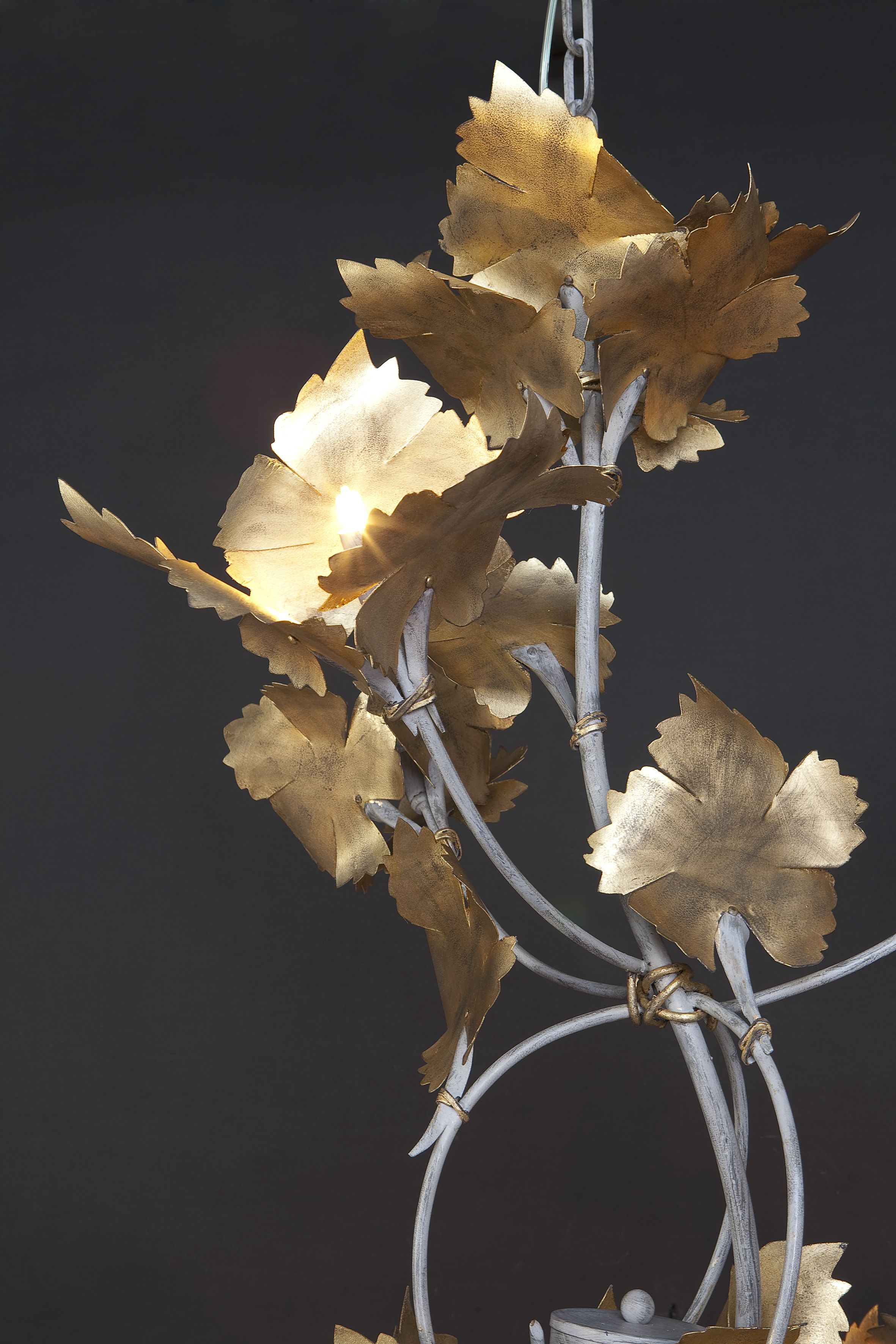 Железная галогенная люстра OFFICINACIANI Raspo ARCH-00071421 - Вид №2