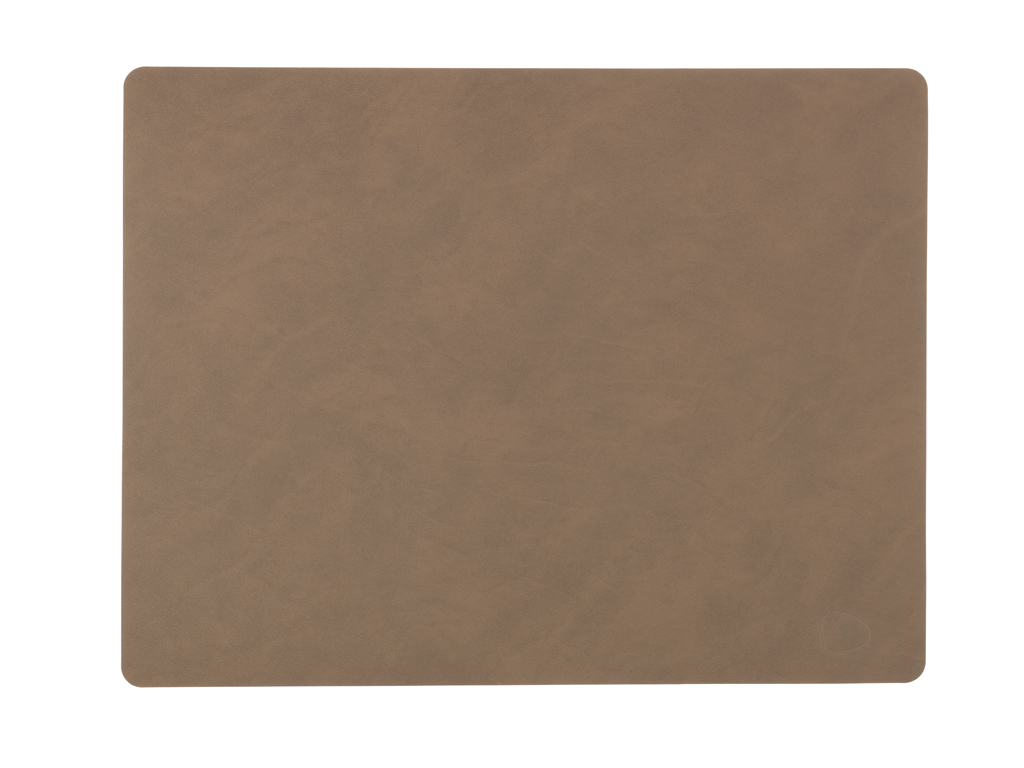981172 NUPO brown подстановочная салфетка прямоугольная 35x45 см, толщина 1,6 мм;LIND DNA 