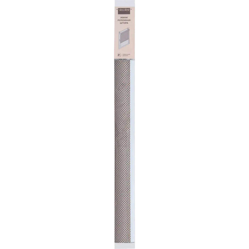 Штора рулонная блэкаут Сканди 100x230 см кофейная Santreyd STLM-2171948 - Вид №3
