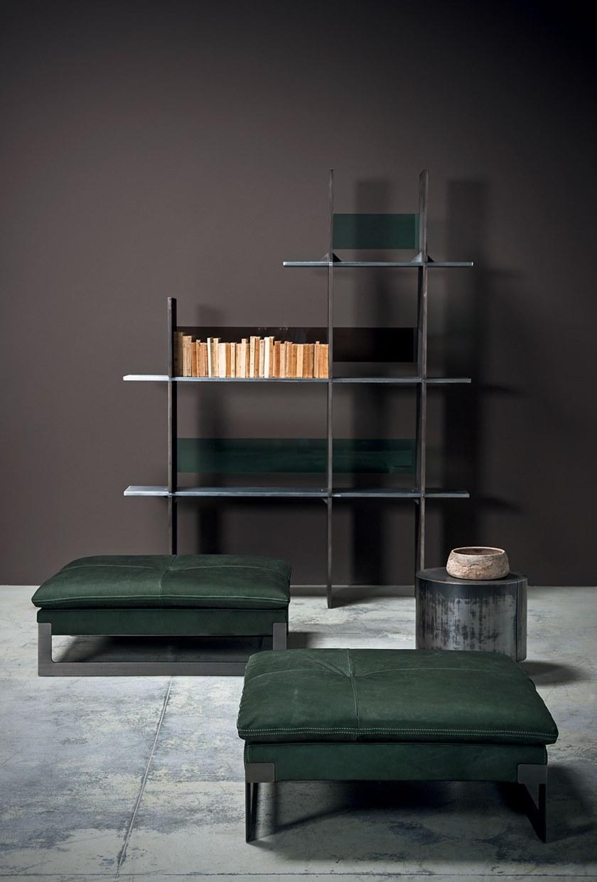 BAXTER Секционный угловой диван в коже Viktor sun-id-1479275 - Вид №13