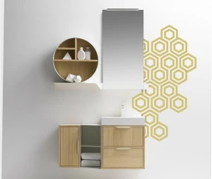 Karol Подвесная тумба под умывальник с ящиками Mutevole