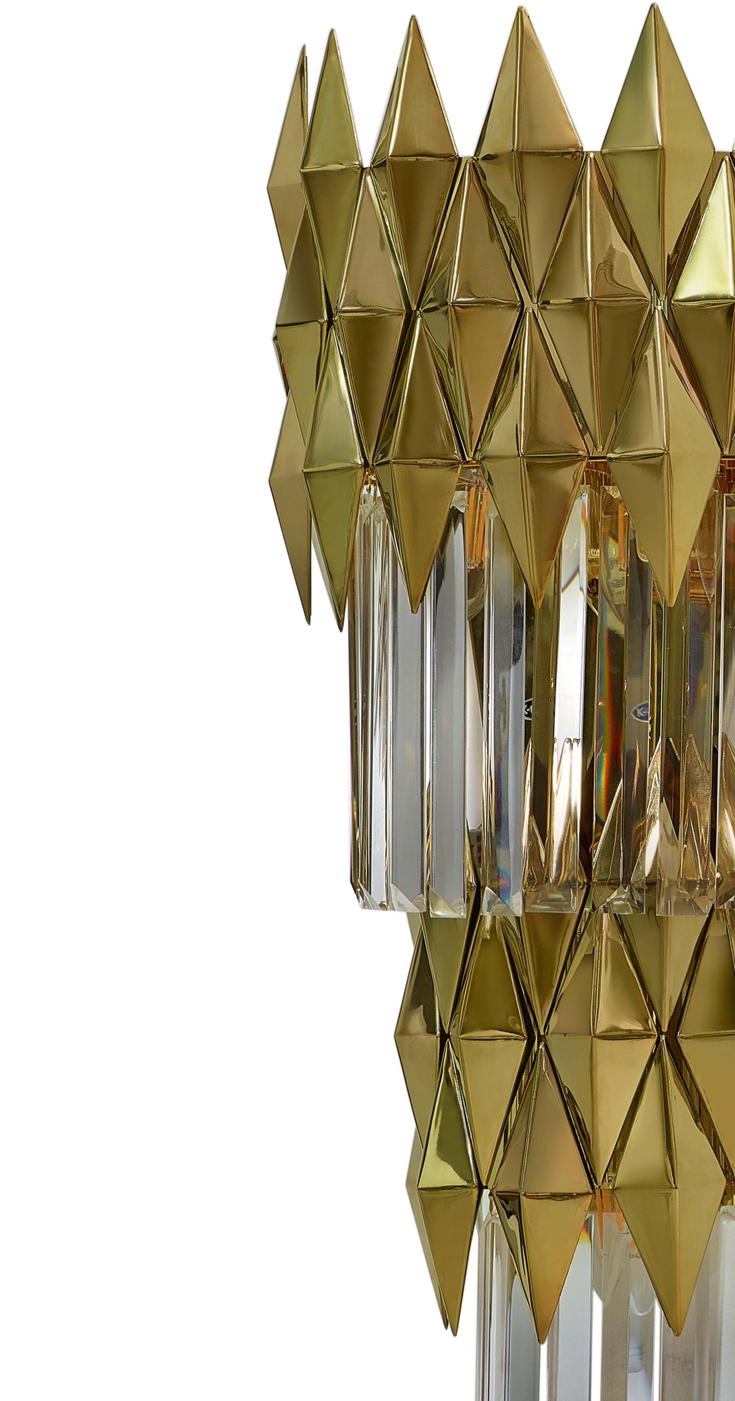 Стальная аппликация с кристаллами K-Lighting Lune ARCH-00061282 - Вид №1