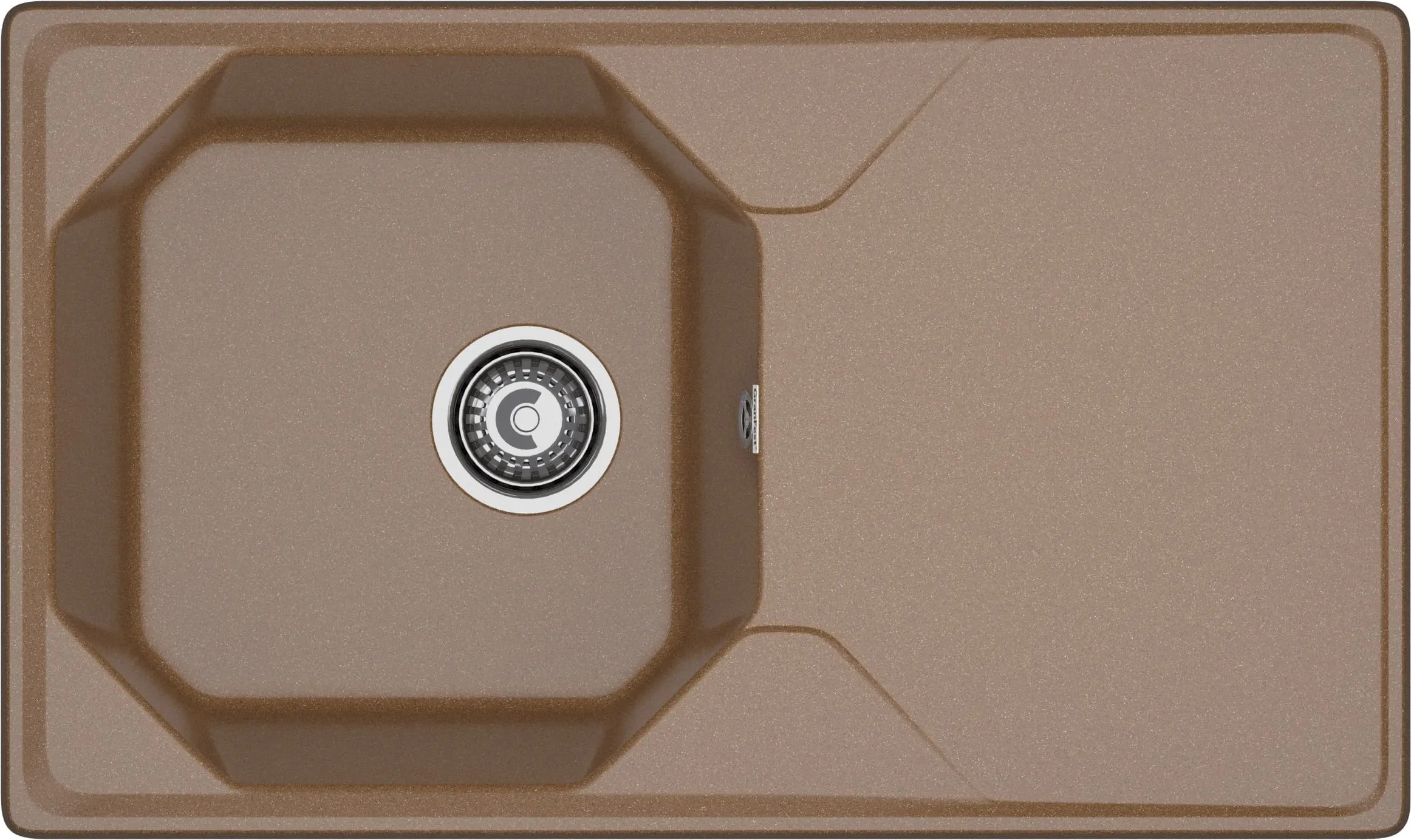 Кухонная мойка Искусственный камень UNIQUE S131 GranFest U-840L-S131