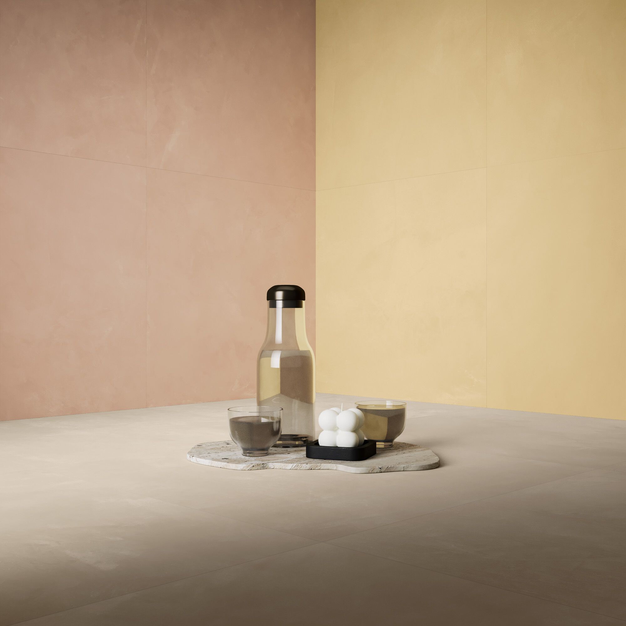 Пол / керамогранит с эффектом смолы Ceramiche Caesar Join ARCH-00012738 - Вид №4