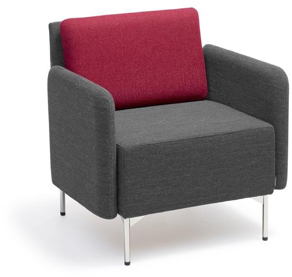 Кресло из ткани с подлокотниками Playback Santreyd sun-id-1431560 - Вид №1