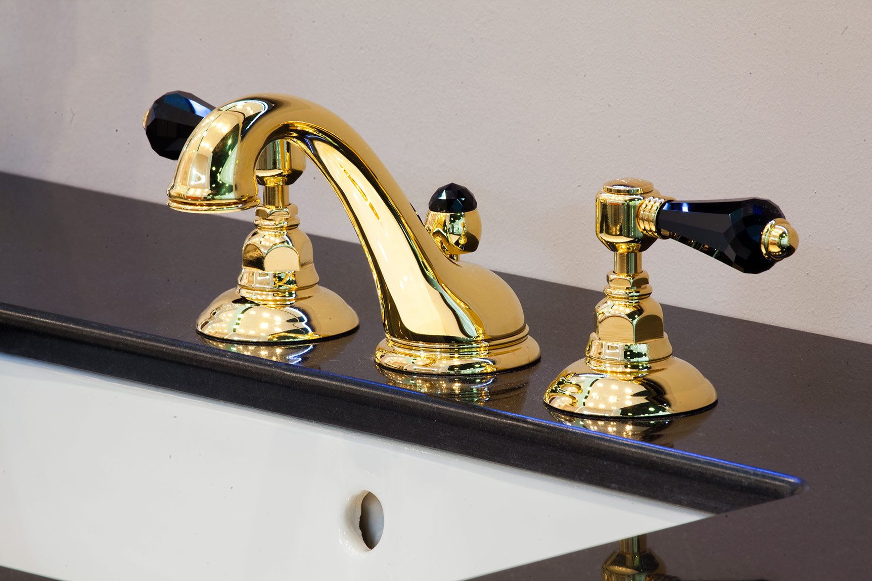 1400 ** 93 Комплект ванны для душевой колонки Nicolazzi Series Half Dome Crystal  - Вид №1