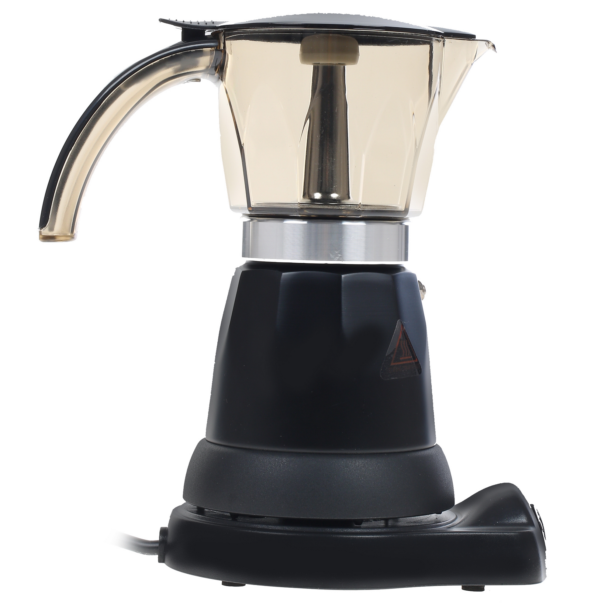 1036655 Гейзерная кофеварка Endever Costa-1020 черный STDN-0122445 - Вид №4