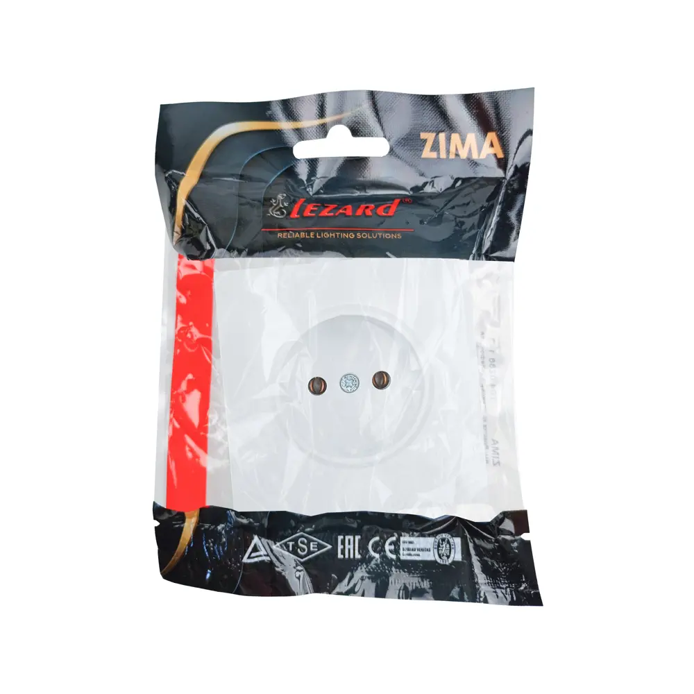 Розетка Lezard Zima для скрытого монтажа без заземления 89398360 STLM-1573005 - Вид №5