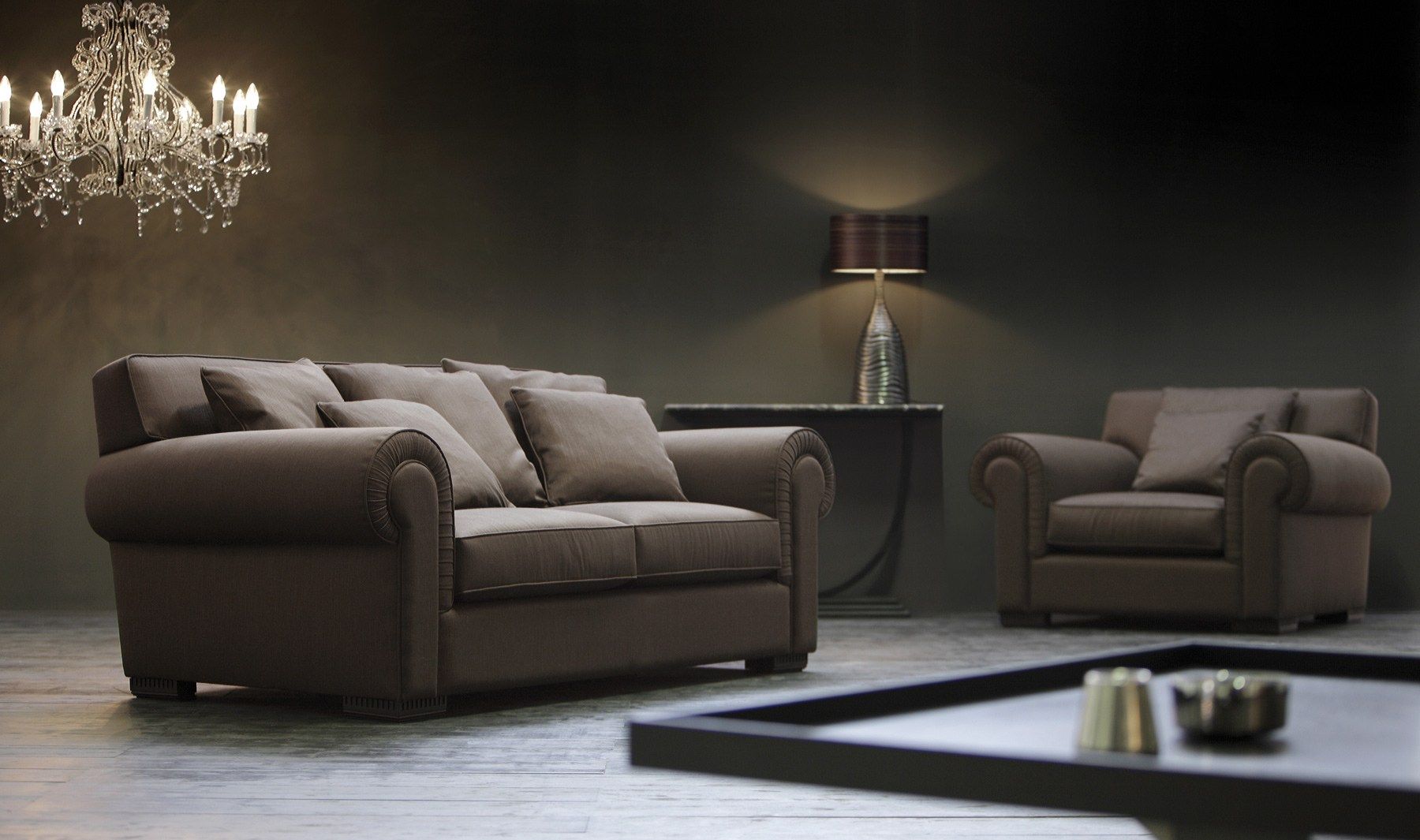 Тканевое кресло с подлокотниками OPERA CONTEMPORARY Ruggero ARCH-00097016 - Вид №2