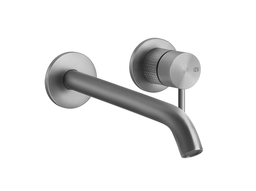 Настенный смеситель для раковины из нержавеющей стали с 2 отверстиями Gessi Messi316 ARCH-00060299 - Вид №2