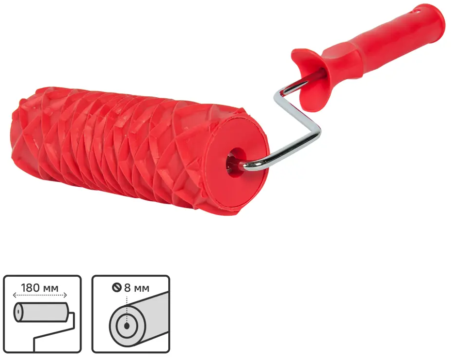 Фактурный валик PQTOOLS с эффектом змеиной кожи 180 мм 15076999