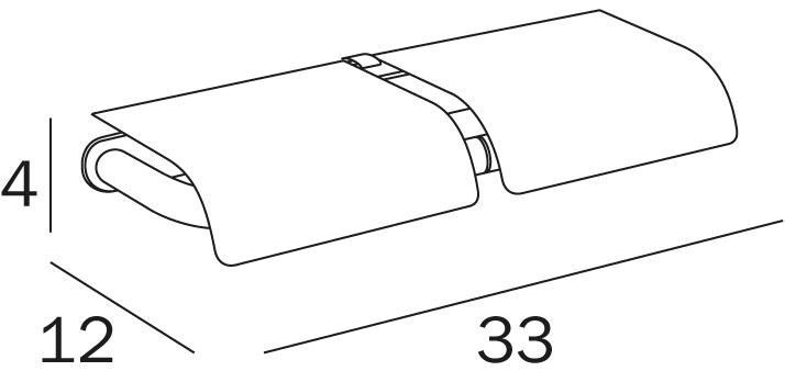 INDA® Держатель рулона  Av426e  - Вид №1