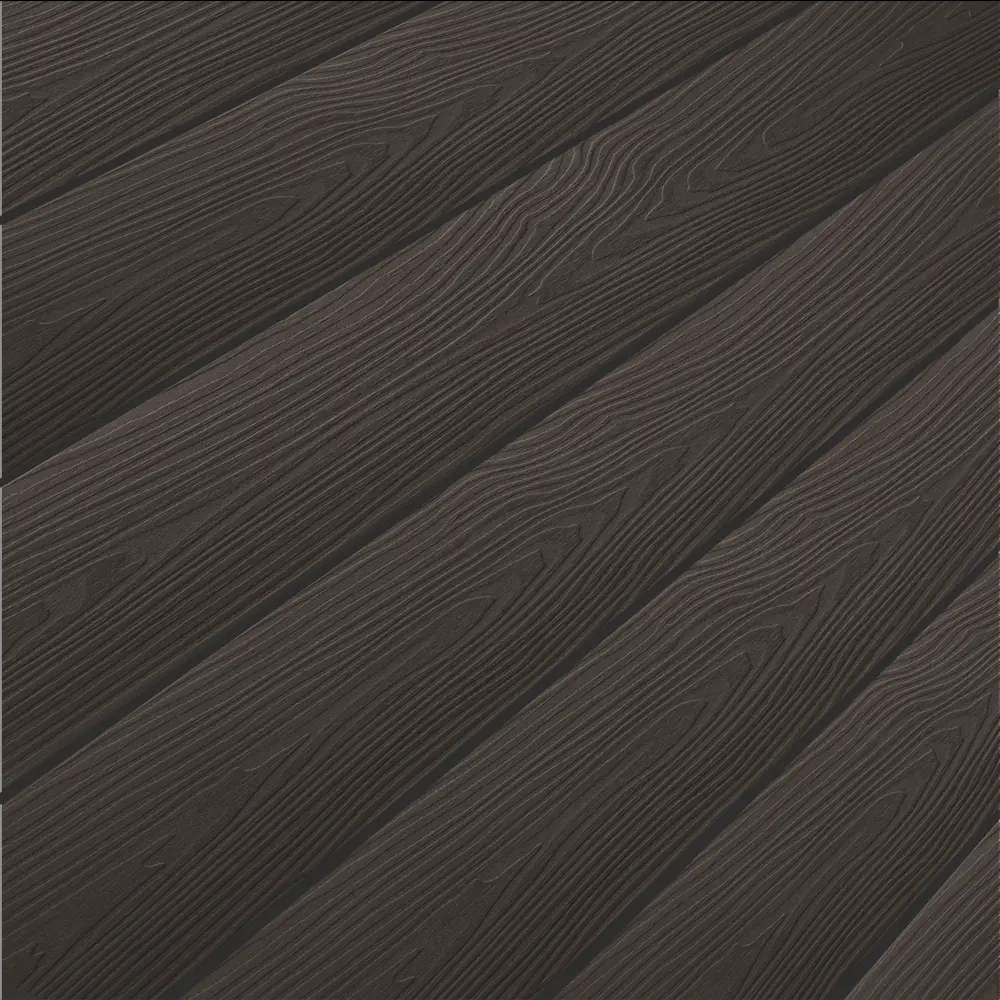 Террасная доска ДПК T-Decks цвет Венге 3000x150x20 мм двусторонний вельвет 0.45 м² STLM-2115835 - Вид №6