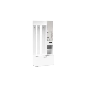 92040458 Комплект мебели для прихожей Нонтон Ника вз910 91x203.2x35.4 см ЛДСП цвет белый STLM-1454946