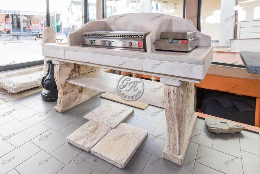 GH LAZZERINI Электрический мангал из натурального камня sun-id-1437645