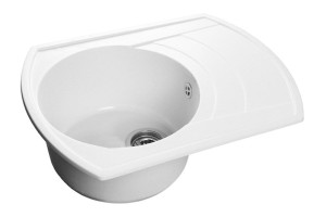 90557484 Мойка под столешницу Эком 64.5x49x20 см искусственный камень цвет иней STLM-0280808 ЭКО-М