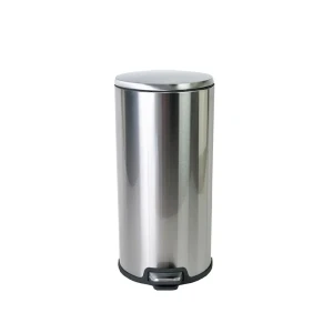 Контейнер для мусора Primanova Cigo M-E50-30-06 20 л металл цвет хром