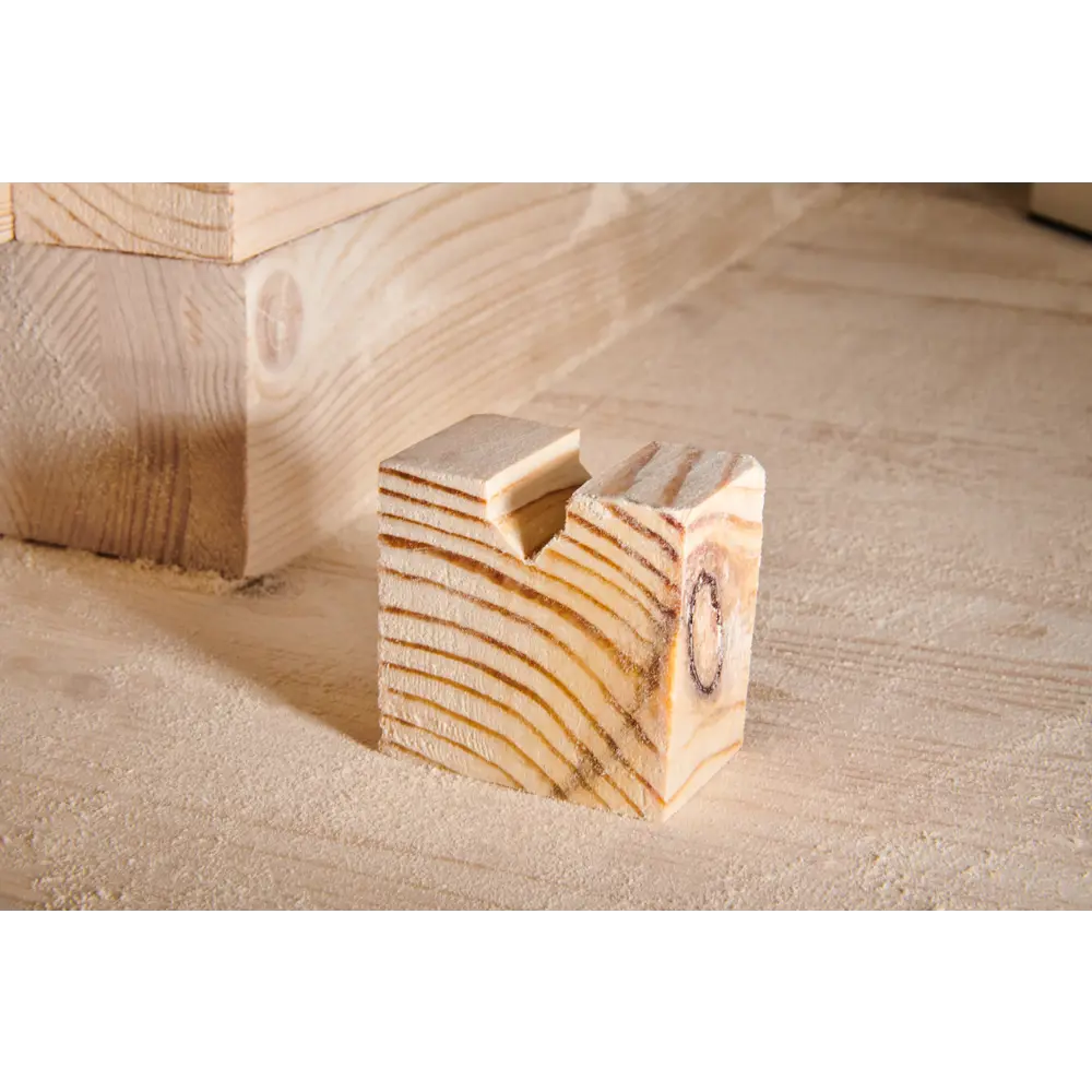 Фреза пазовая галтельная V-образная Fit 12х12 мм, хвостовик 8 мм STLM-2111945 - Вид №3