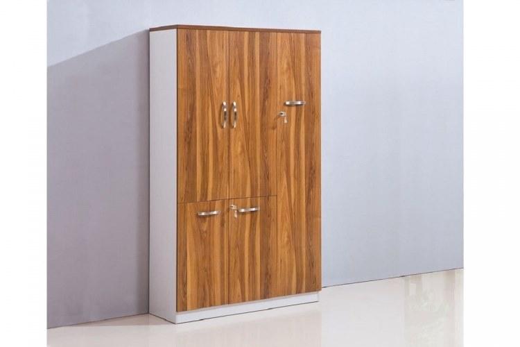 Arrediorg.it® Высокий деревянный офисный блок с распашными дверями Evolutio C508  - Вид №1