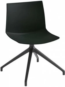 GABER Поворотный офисный стул из технополимера на эстакаде