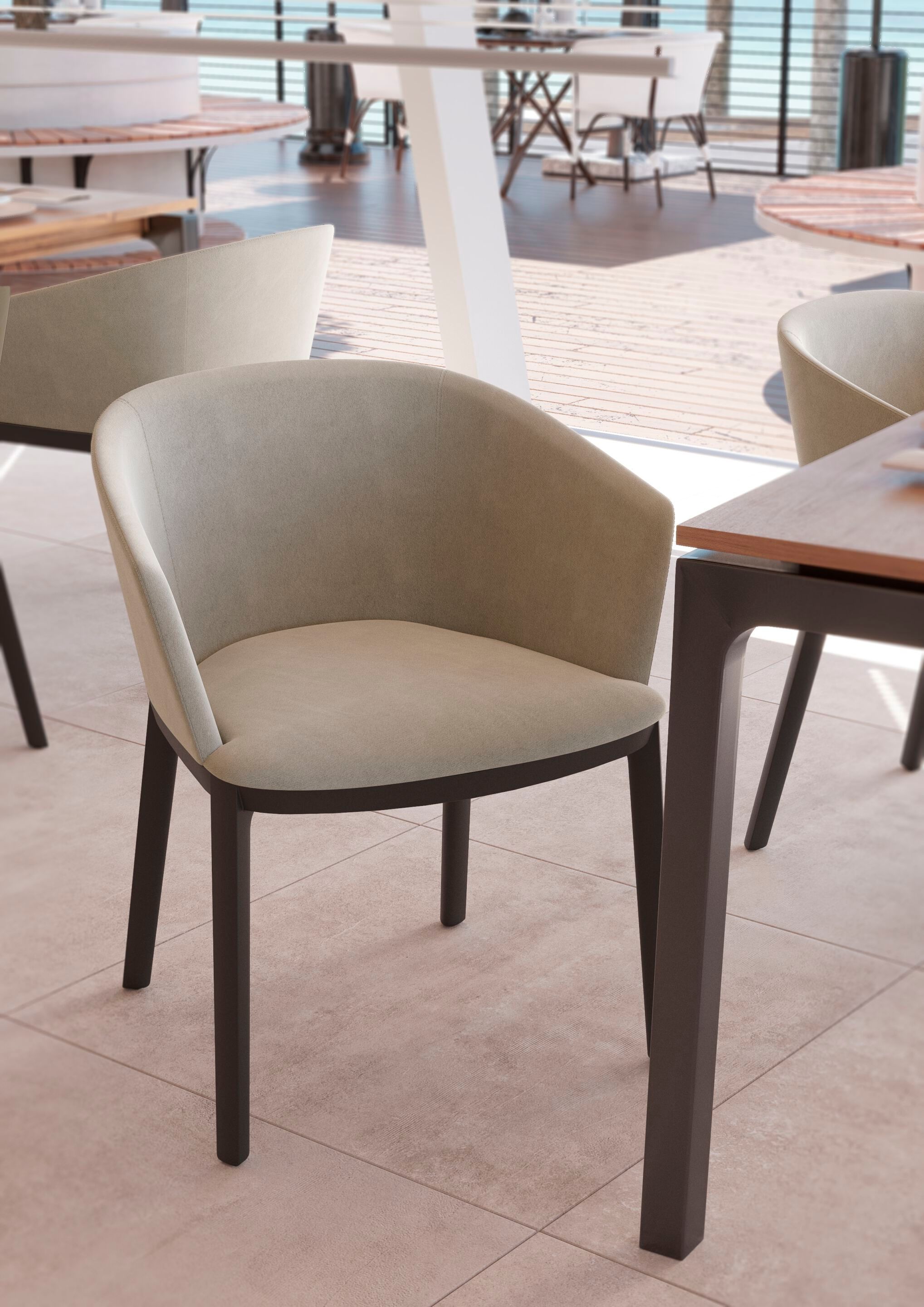 Мягкий стул с подлокотниками Resol Rest ARCH-00148377 - Вид №13