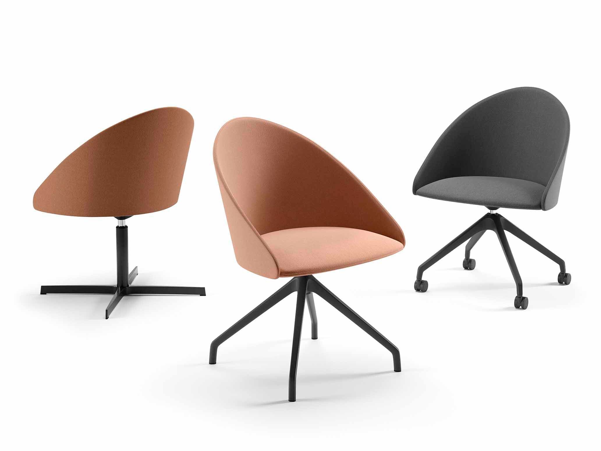 Тканевый поворотный стул SITLOSOPHY® Luna ARCH-00078193 - Вид №1