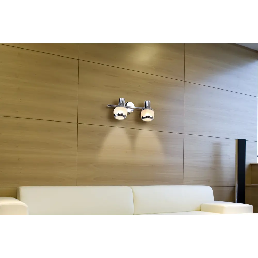 Спот поворотный Largo 2 лампы 4 м² цвет хром Escada STLM-2163577 - Вид №7