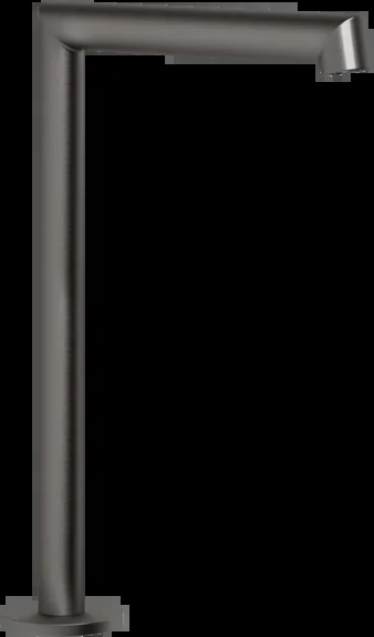 Носик для умывальника 63323 707 Gessi Anello ЧЕРНЫЙ МЕТАЛЛ BR. PVD